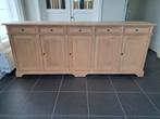 Kast - Dressoir -massief eik, Ophalen, Eikenhout, Zo goed als nieuw, 200 cm of meer