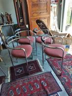 Segis Martina Carlo Bimbi Stoelen 4x, Huis en Inrichting, Stoelen, Ophalen, Gebruikt, Vier, Metaal
