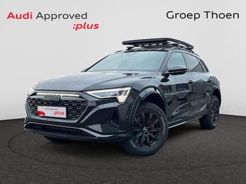 Audi Q8 e-tron Q8 e-Tron 106 kWh 55 Quattro Dakar, Auto's, Audi, Automaat, Q8, Zwart, Elektrisch