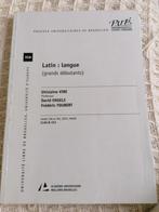 Syllabus de latin pour grands débutants, Livres, Livres d'étude & Cours, Enlèvement ou Envoi, Utilisé, Enseignement supérieur