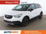 Opel Crossland X 1.2 Turbo Design 120 ans (bj 2019), Auto's, Opel, Stof, Gebruikt, 1199 cc, Wit