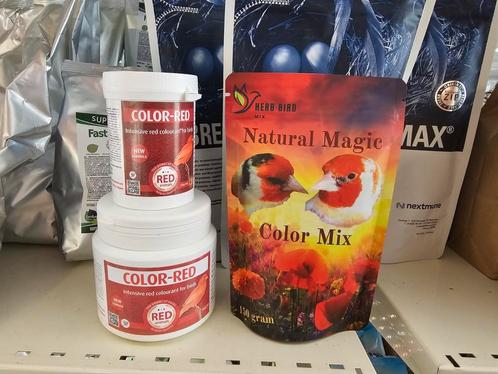 Color-Red (rode kleurstof & met choline voor de lever)150 gr, Dieren en Toebehoren, Vogels | Toebehoren, Nieuw, Ophalen