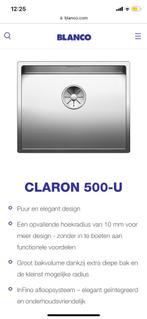 Spoelbak BLANCO CLARON 500U, Huis en Inrichting, 50 tot 100 cm, Nieuw, Minder dan 100 cm, 25 tot 50 cm