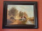 Schilderij bosrand van Maurice De Vos, Antiek en Kunst, Ophalen
