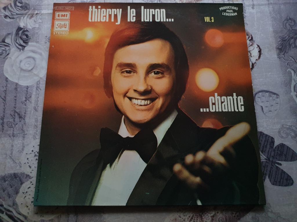 Disque vinyl 33 tours Thierry Le Luron... Chante, CD & DVD, Vinyles | Pop, Comme neuf, Enlèvement ou Envoi