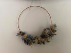Droogbloemen hoop blauw, Ophalen, Zo goed als nieuw