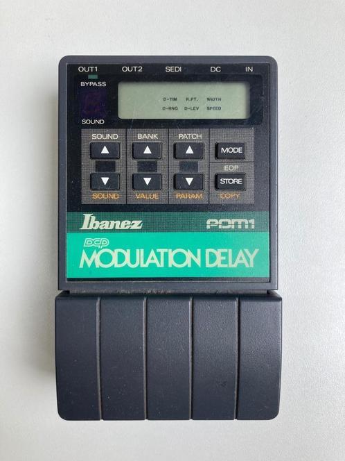 Ibanez PDS1 + PDM1 digitale effect pedalen, Musique & Instruments, Effets, Utilisé, Delay ou Écho, Distortion, Overdrive ou Fuzz