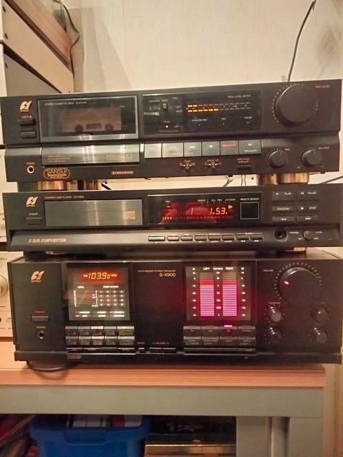 Sansui SX-900 + CD + CASS., Audio, Tv en Foto, Stereoketens, Gebruikt, Cassettedeck, Cd-speler, Tuner of Radio, Overige merken