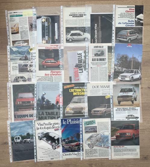 CITROEN VISA GTI - ARTIKELS, Boeken, Auto's | Folders en Tijdschriften, Ophalen of Verzenden