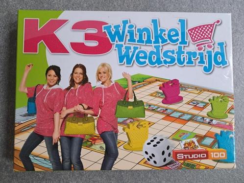 gezelschapsspel (bordspel) K3 Winkelwedstrijd, Hobby & Loisirs créatifs, Jeux de société | Jeux de plateau, Utilisé, 1 ou 2 joueurs