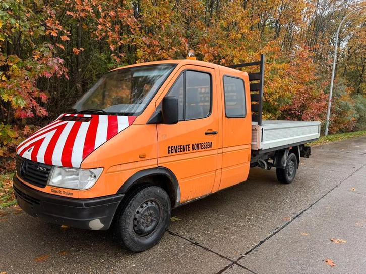 Mercedes-Benz Sprinter 310 Dubbel kabine / 5 cylinder, Auto's, Bestelwagens en Lichte vracht, Bedrijf, Mercedes-Benz, Diesel, Handgeschakeld