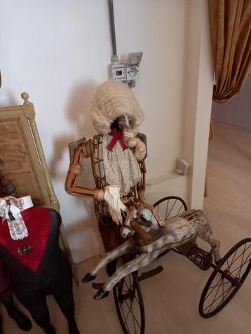 Antiek Napoleon Mannequin of Paspopje , GERESERVEERD beschikbaar voor biedingen