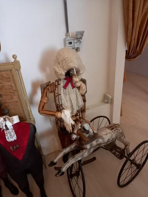 Antiek Napoleon Mannequin of Paspopje , GERESERVEERD, Antiek en Kunst, Curiosa en Brocante, Ophalen of Verzenden