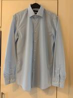 Lichtblauw hemd, Hugo Boss, maat 42 161/2, Enlèvement, Comme neuf, Bleu