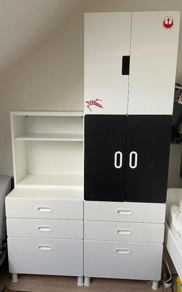 IKEA Stuva kast set kinderkamer met krijtbord deur