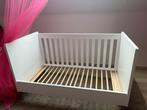 Babybed dat ombouwbaar is, Ophalen, Zo goed als nieuw, Minder dan 140 cm, Lattenbodem