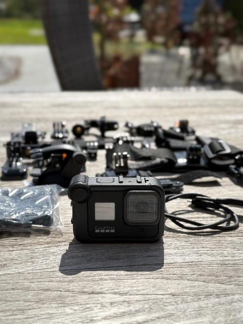 GoPro HERO8 Black + Media Mod + Accessoires, Audio, Tv en Foto, Actiecamera's, Zo goed als nieuw, GoPro, Ophalen of Verzenden