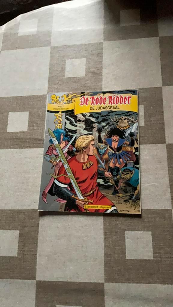De rode ridder - de judasgraal, Boeken, Stripverhalen, Zo goed als nieuw, Ophalen of Verzenden
