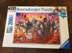 Puzzel star wars Ravensburger 200 stuks XXL (volledig), Comme neuf, Enlèvement