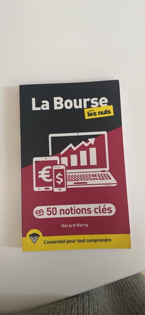 Livre la bourse pour les nuls, Livres, Enlèvement, Comme neuf