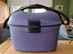 Beautycase Samsonite, Handtassen en Accessoires, Beautycases, Ophalen, Paars, Nieuw, Met slot