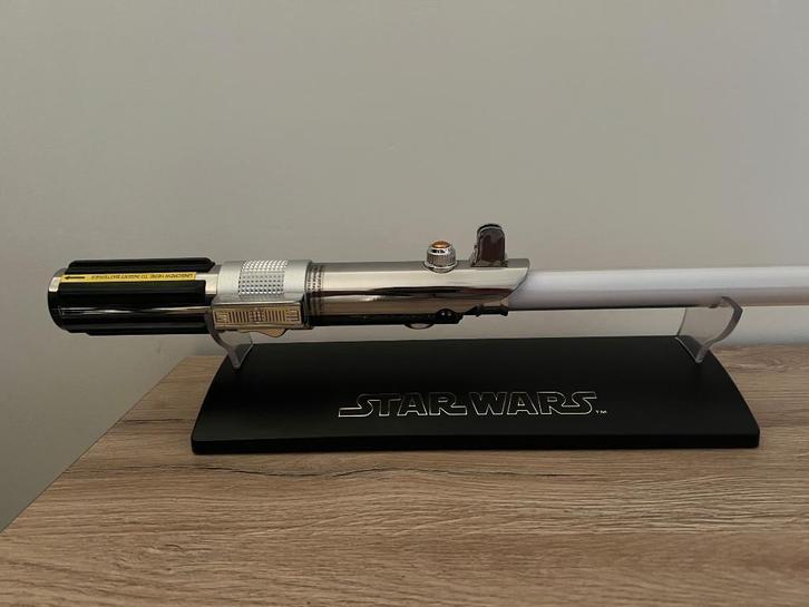 Star Wars Anakin Skywalker Hasbro 2007 FX lichtzwaard, Verzamelen, Star Wars, Gebruikt, Replica, Ophalen