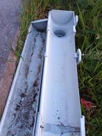 Gouttière grise G125, dégâts totaux causés par la tempête su, Comme neuf, PVC, Enlèvement ou Envoi