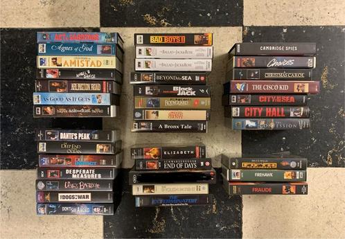 Grote collectie VHS banden (100+), CD & DVD, VHS | Film, Comme neuf, Action et Aventure, À partir de 12 ans, Enlèvement ou Envoi