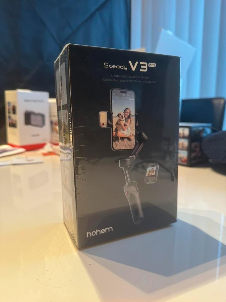 Hohem iSteady V3 Ultra: Ongeopend!, Audio, Tv en Foto, Fotografie | Statieven en Balhoofden, Nieuw, Balhoofd, Ophalen