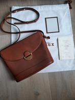 Mooie bruine crossbody Delvaux, Handtassen en Accessoires, Tassen | Damestassen, Verzenden, Gebruikt, Bruin