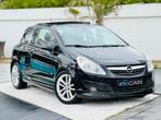 Opel Corsa 1.2i Opc Line !! Automaat * Panorama * Airco, Autos, 5 places, Noir, Euro 4, Automatique