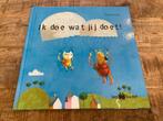 Prentenboek - Ik doe wat jij doet! - Leesknuffel, Boeken, Kinderboeken | Kleuters, Ophalen of Verzenden, Gelezen, Mark Birchall