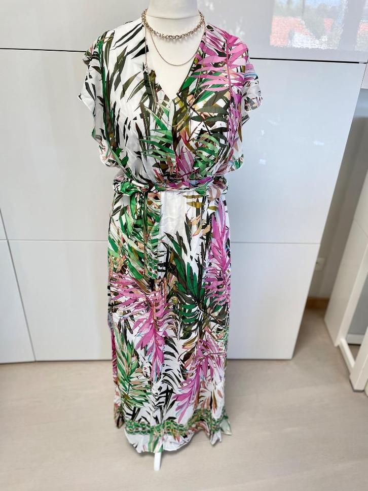 Robe multicolore Heart Mind - taille 38, Vêtements | Femmes, Robes, Comme neuf, Taille 38/40 (M), Autres couleurs, Sous le genou