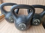 2 kettlebells van Gorilla Sports, 16 kg en 20 kg, Sport en Fitness, Ophalen, Gebruikt, Kettlebell