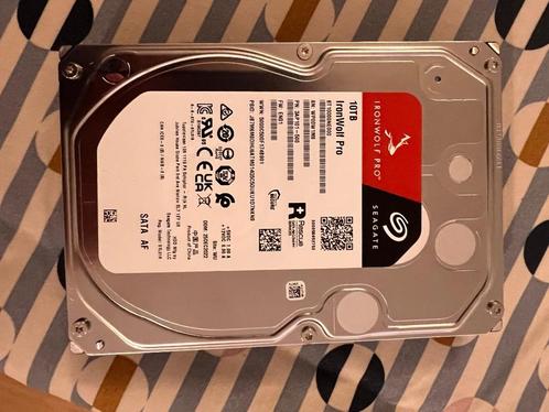 DISQUE DUR SEAGATE IRONWOLF PRO 10TB JAMAIS UTILISE, Informatique & Logiciels, Disques durs, Comme neuf, Serveur, Interne, NAS