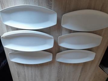 Witte borden 35,5 cm 15,5 cm Vieja Valle merk  beschikbaar voor biedingen