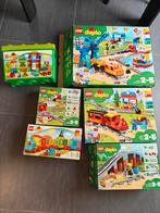 Duplo trein - trains, Kinderen en Baby's, Speelgoed | Duplo en Lego, Ophalen of Verzenden, Zo goed als nieuw, Duplo