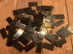 Lego tegels 2x4 zwart 55 stuks / 522-4, Enlèvement ou Envoi, Comme neuf, Briques en vrac, Lego