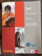 Daf im unternehmen A1-A2 Ubungsbuch, Ophalen of Verzenden, Zo goed als nieuw, Economie en Marketing, Intertaal
