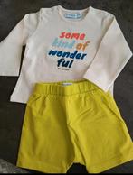 Nieuw shortje met T-shirtje P'tit Filou maat 68, Kinderen en Baby's, Babykleding | Maat 68, Ophalen of Verzenden, Nieuw, Petit Filou