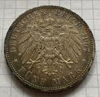 Zilveren 5 Mark 1907-A Duitsland, Zilver, Duitsland, Ophalen of Verzenden, Losse munt