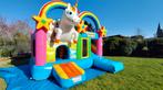 Zomerpromi: Unicorn springkasteel huren, Enfants & Bébés, Jouets | Extérieur | Coussins gonflables, Enlèvement, Comme neuf