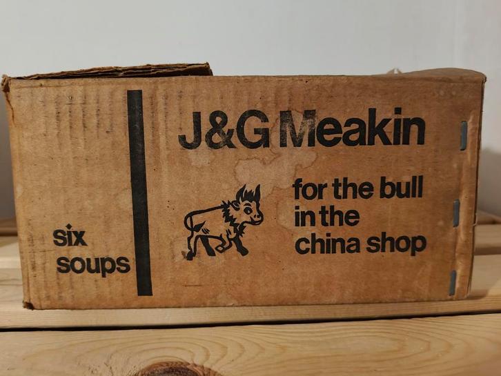 Set dessertkommetjes J&G, Antiquités & Art, Antiquités | Plateaux, Enlèvement