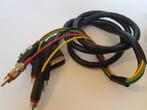 Cable scart peritel 6 cinch RCA, Câble péritel, Utilisé, Enlèvement ou Envoi
