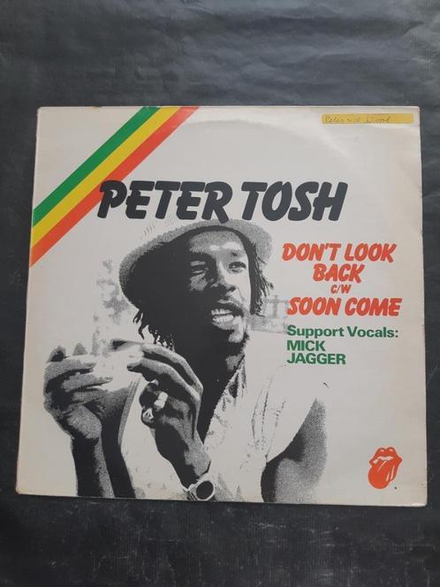 PETER TOSH "Don't Look Back" maxi LP singel (1978), CD & DVD, Vinyles | Rock, Utilisé, Pop rock, 12 pouces, Enlèvement ou Envoi
