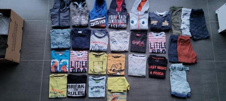 Kledingpakket zomer jongens maat 116, Kinderen en Baby's, Kinderkleding | Kinder-kledingpakketten, Gebruikt, Maat 116, Ophalen of Verzenden