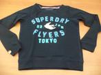 blauwe sweater van SUPERDRY, Kleding | Dames, Blauw, Superdry, Ophalen of Verzenden, Zo goed als nieuw