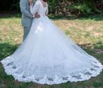 Prachtig trouwjurk trouwkleed, Enlèvement, Comme neuf, Blanc, Robe de mariée