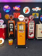 Prachtige Amerikaanse benzinepomp Gilbarco Shell Gas Pump, Verzamelen, Ophalen, Gebruikt