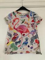 Vrolijke T-shirt - H&M - maat 122/128, Kinderen en Baby's, Kinderkleding | Maat 122, Gebruikt, Meisje, Ophalen of Verzenden, Shirt of Longsleeve
